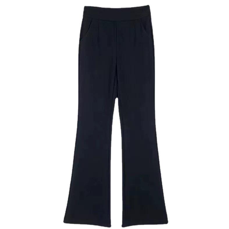 Women's Slim Korean-Style Flared Pants: Versatile Casual Fashion for Spring and Autumn