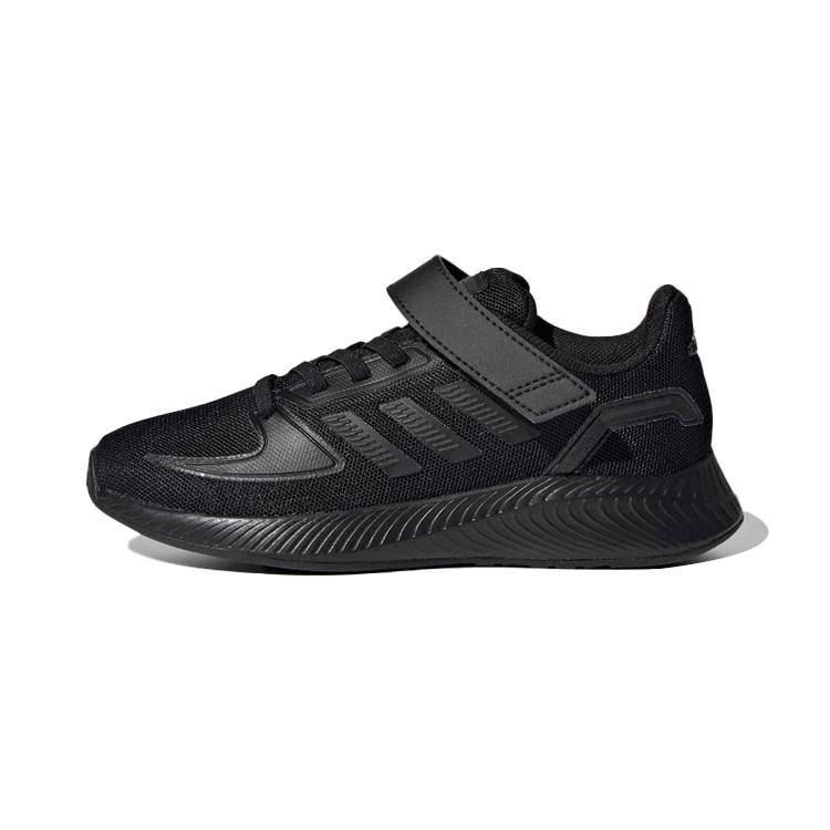 

Adidas Neo Runfalcon 2.0 Breathable Abrasion Resistant Breathable And Wear resistant Low top Kids Running Shoes Black FZ0114 28