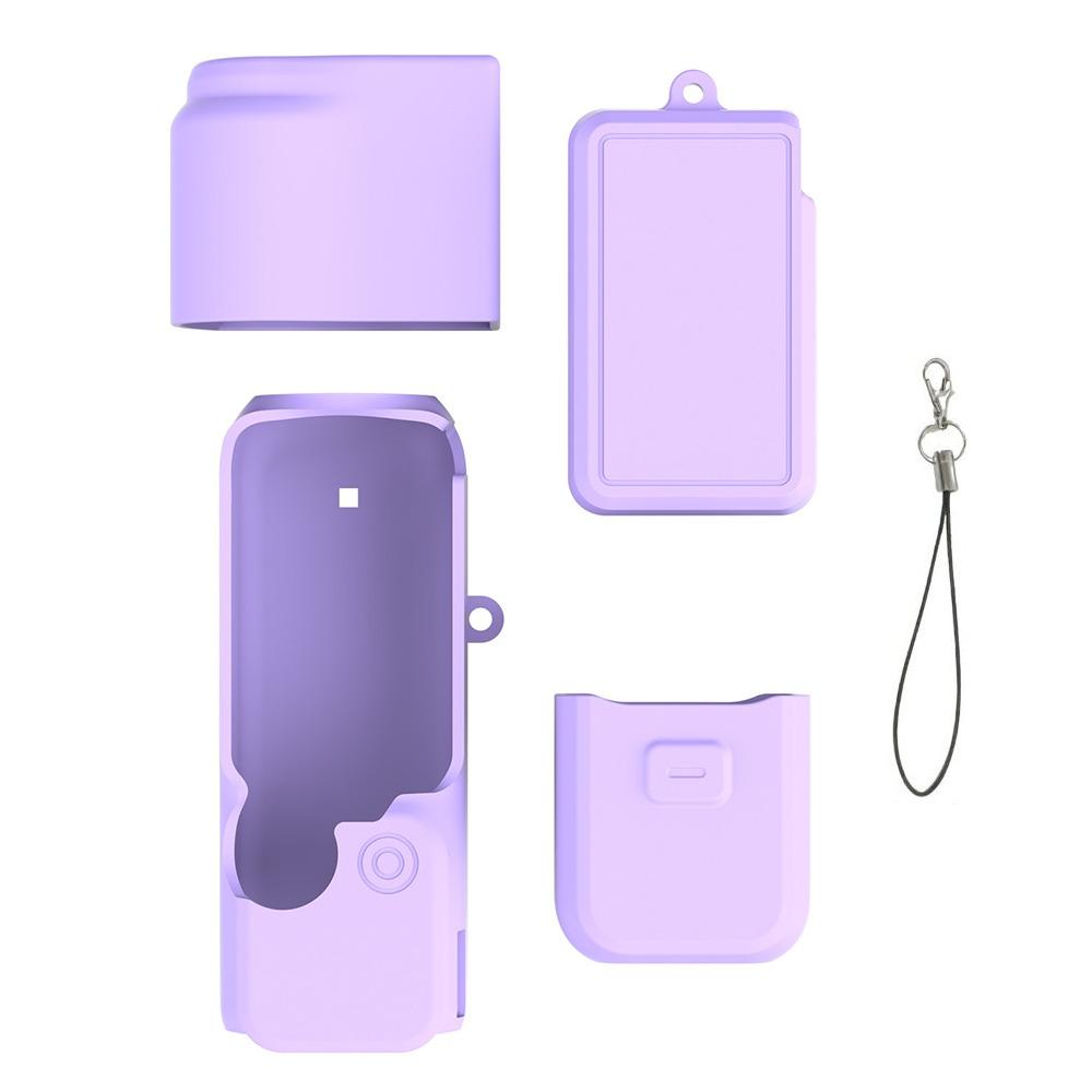 Silicone Screen Protector Lens Cover for DJI Osmo Pocket 4 Action Camera Accessories