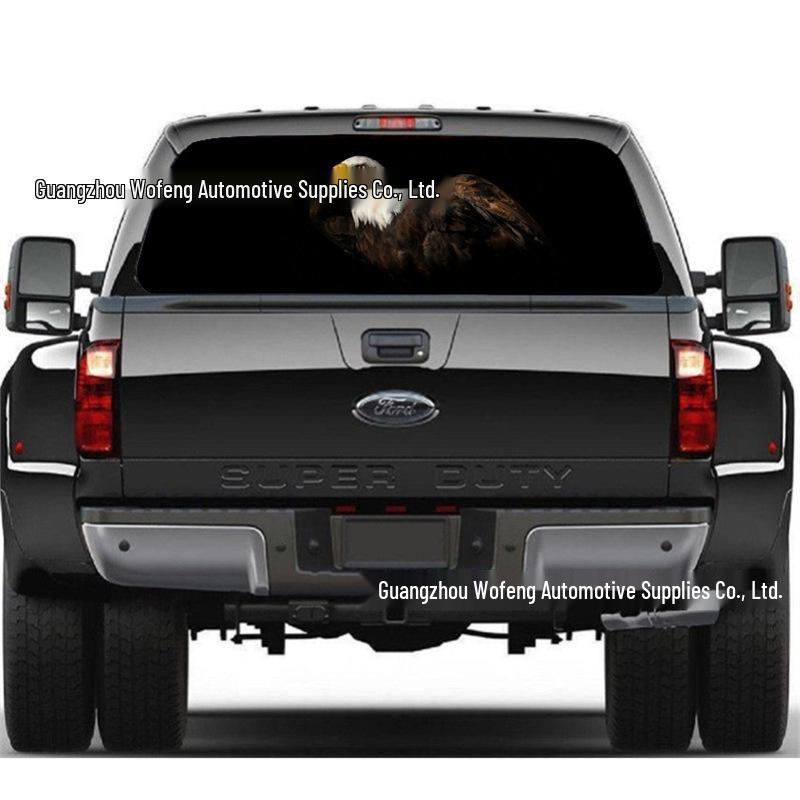 

Eagle Rear Window Decal for Pickup Trucks, SUVs, and Off-road Vehicles 135*36cm - 1 piece