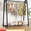 Floor Standing Indoor Clothes Drying Rack with Mobile Wheels for Bedroom or Balcony