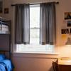 blackouts Curtain Short Panels Window Treatments for Small Window Thermals Insulation Rod Pocket