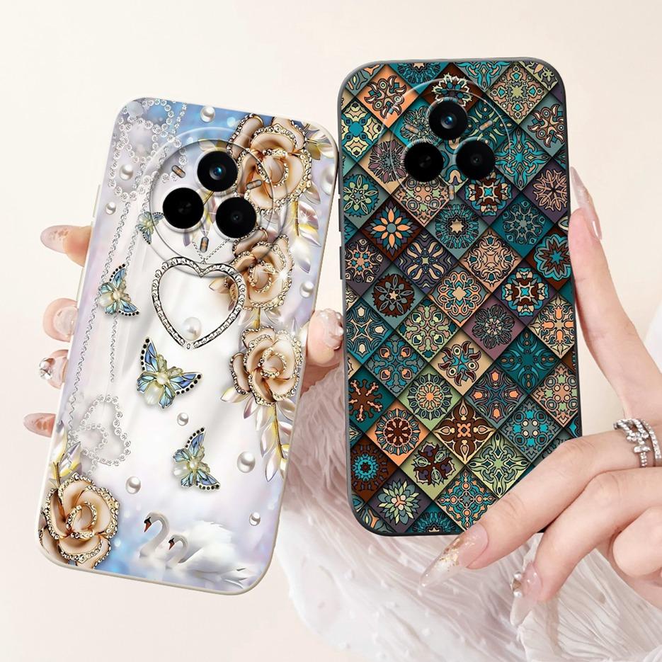 For Realme 14 Pro 5G Case RMX5056 New Candy Painted Cover Soft Silicone Phone Case For Realme 14 Pro Plus Realme14 Pro+ 5G Shell