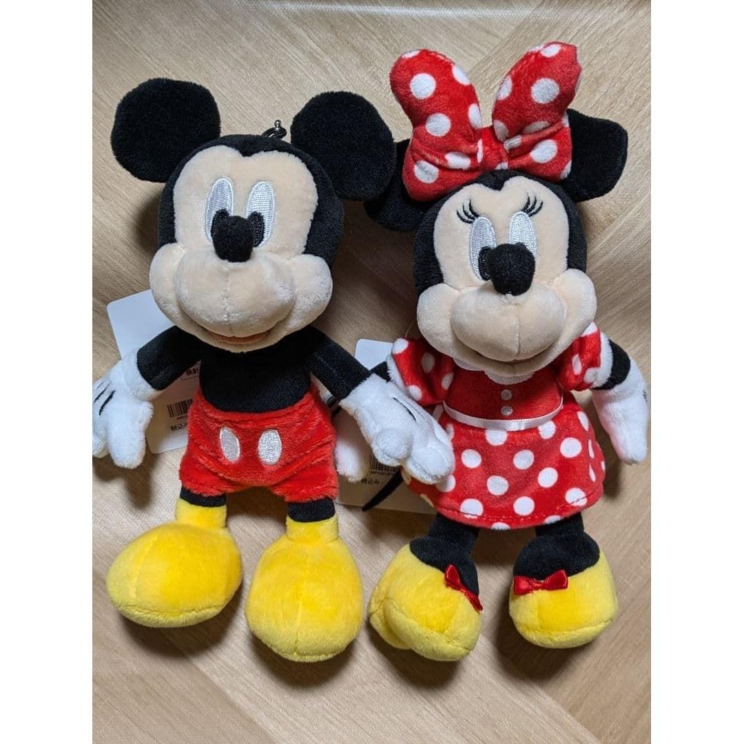 Disney Resort Plush Badge Mickey Minnie