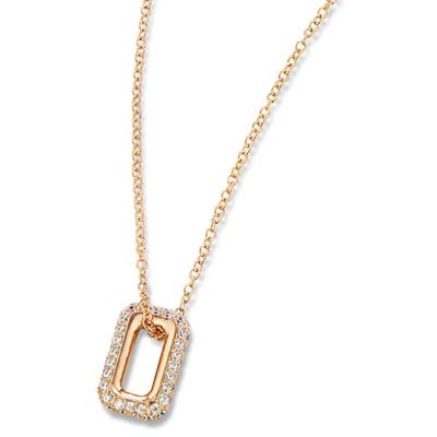 COLLIER PENDENTIF PAVÉ QUOTIDIEN DE NOBLE THE LABEL