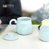Lubao Ceramic Tea Cup with Lid