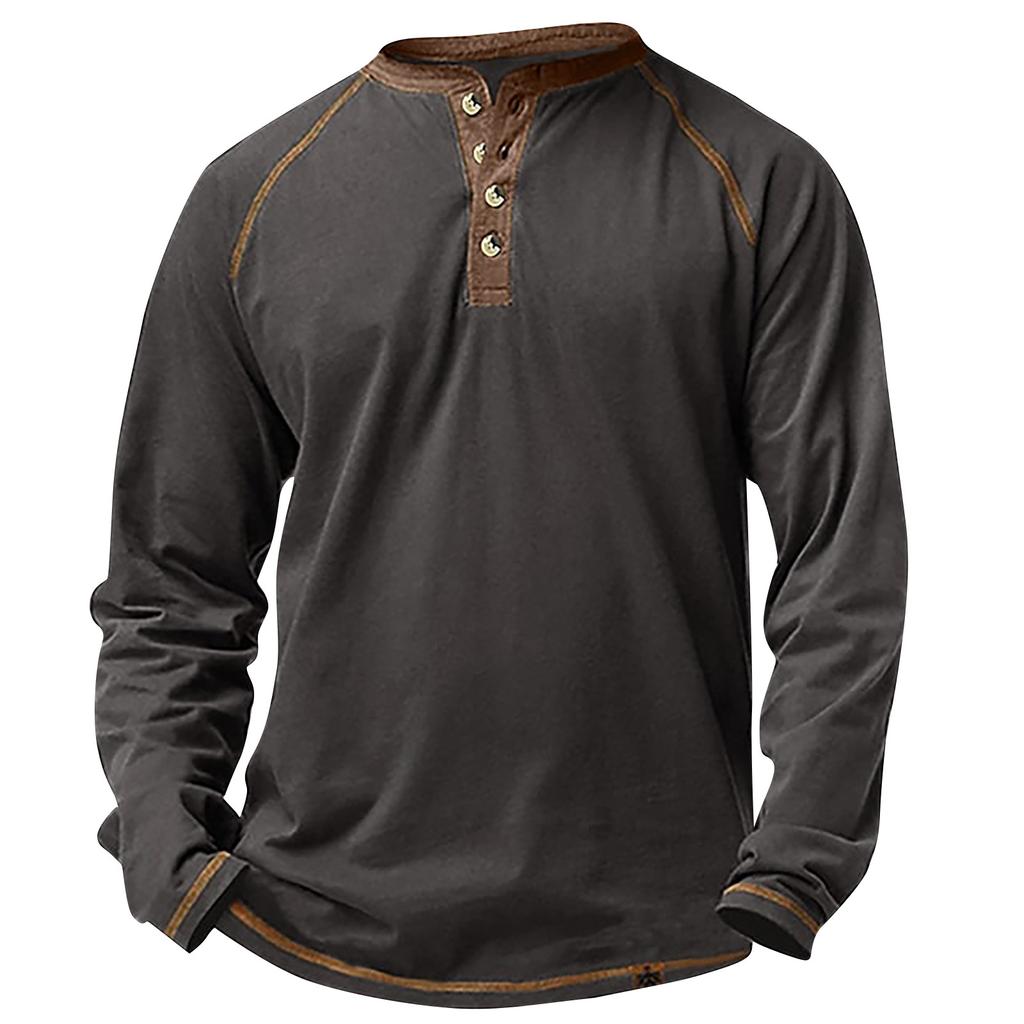 Men's Long Sleeve Graphic And Embroidered Fashion T-Shirt  Spring And  Long Sleeve Printed Pullover Sweatshirt