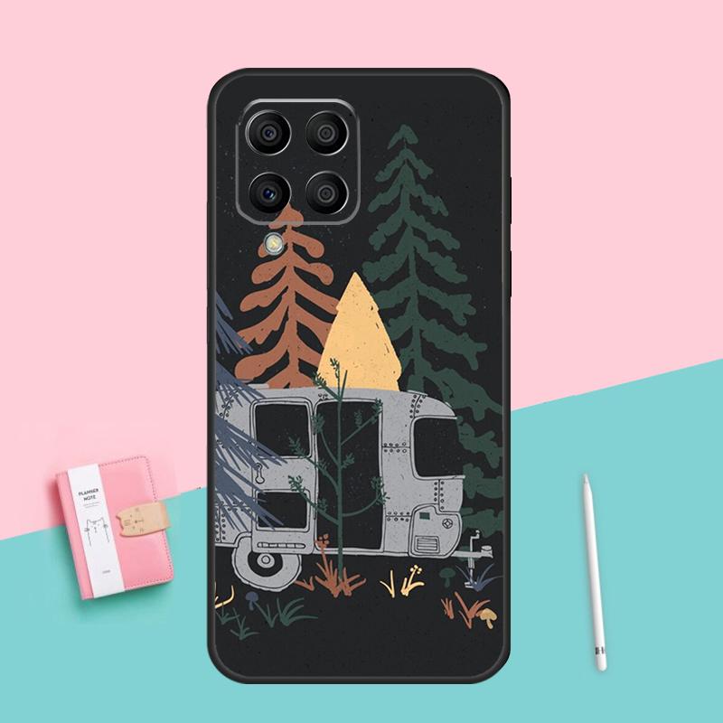 Camping Mountain For Samsung Galaxy M32 M52 M31 M16 M11 M21 M13 M33 M35 M53 M55 M15 M14 M34 M54 M12 M06 Case