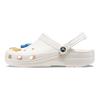 Crocs Honor Of Kings X  Classic Clog EVA Collaboration Sports Sandals Unisex Sandals White Blue 208177-90H