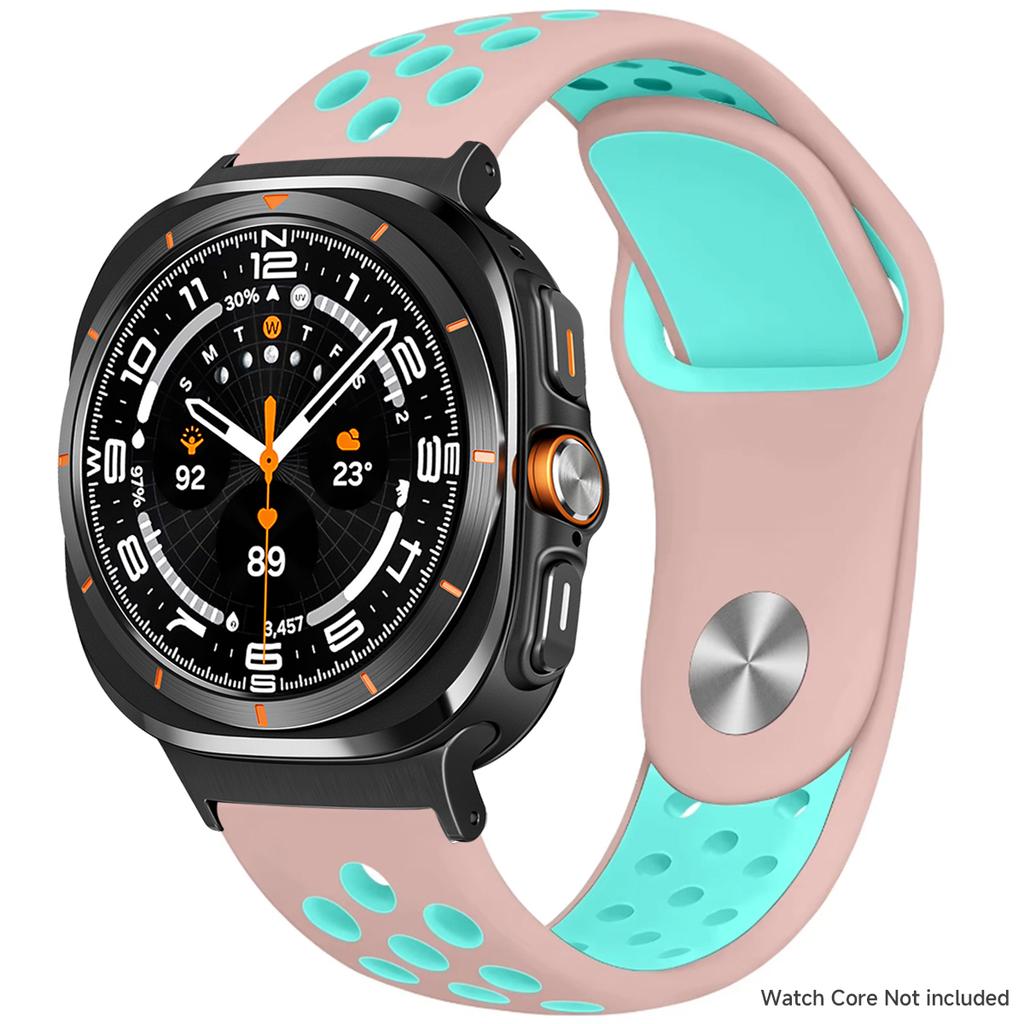 Silicone Strap For Samsung Galaxy Watch 8 40mm 44mm 8 Classic 46mm Sports Breathable Bracelet For Galaxy Ultra 2025 47MM Band