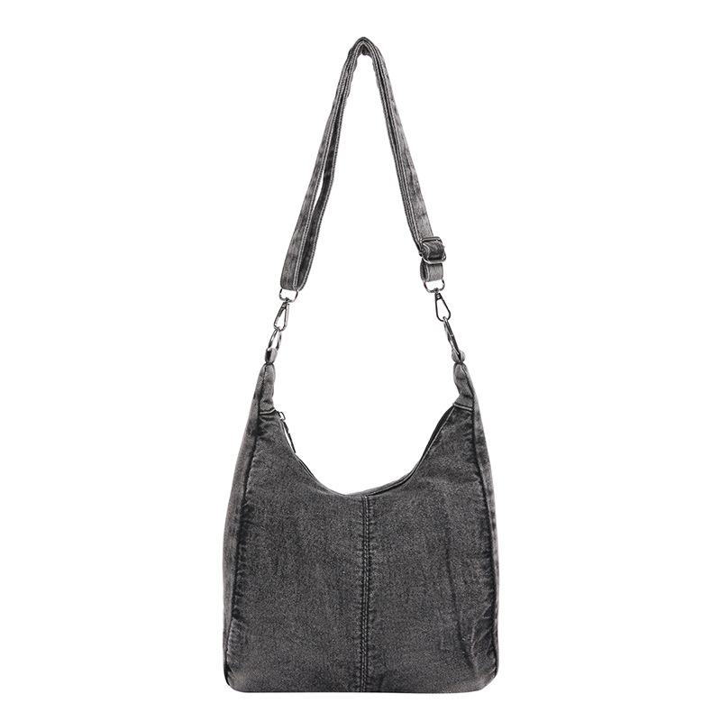 2025 autumn new design cloth material fabric oblique span bag new casual fashion simple small fresh shoulder bag