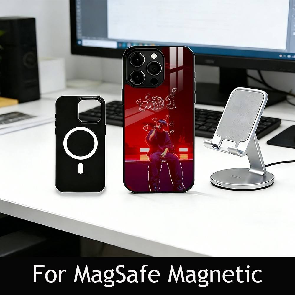 

M-Milo J Phone Case For iPhone17,16,15,14,13,12,11 Plus,Pro Magnetic For Magsafe Wireless Charging iphone16e