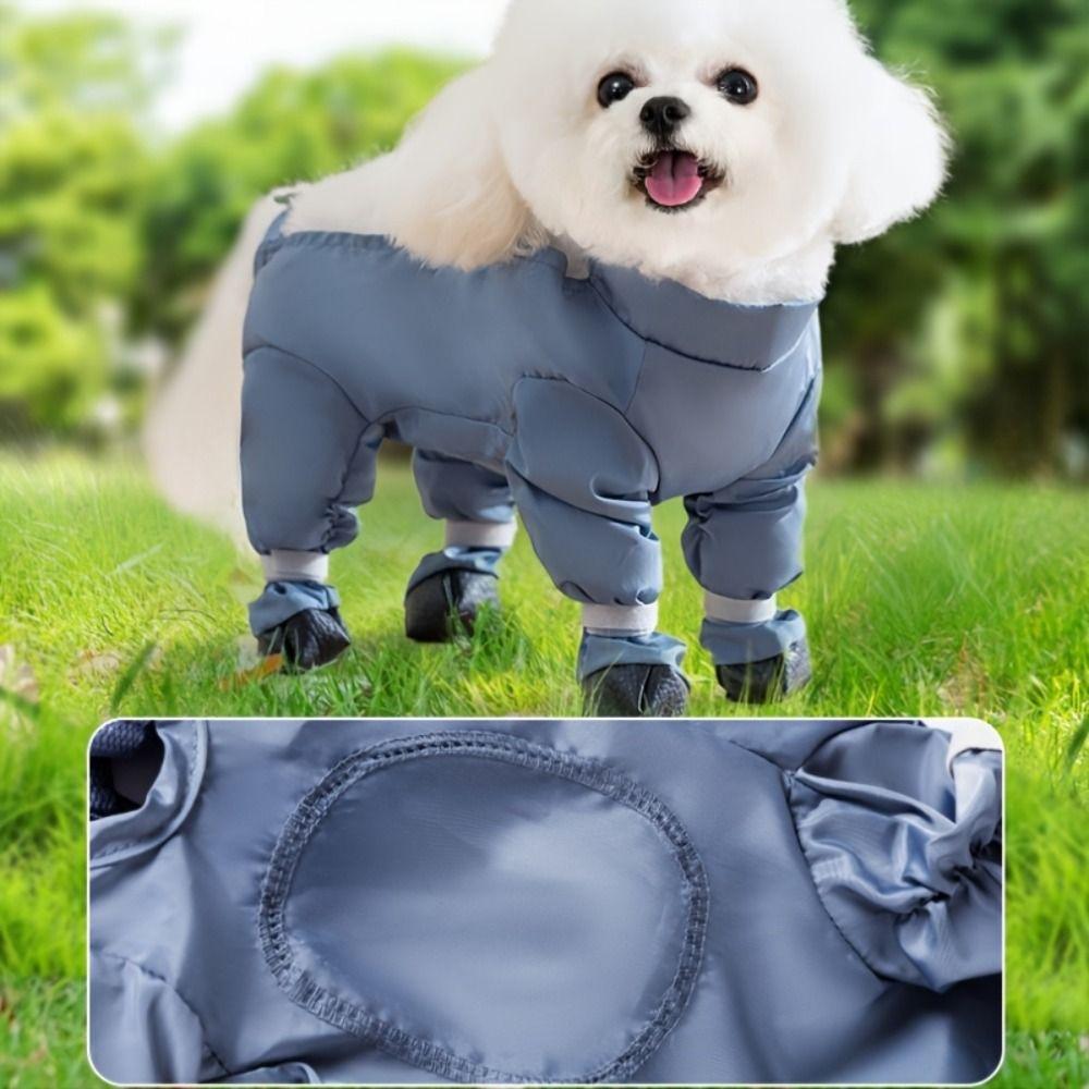 Anti-Slip Pets Dustproof Pants Breathable Belly-Covering Pet Outfit  Rainy Day