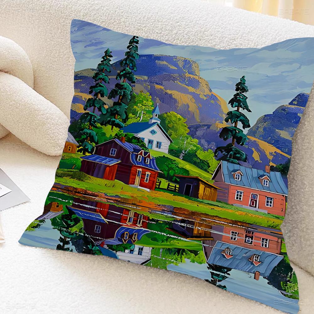 New Zealand Pools Lake Cushion Cover Pillow Cover Decor Pillowcase Printed Cushion Case For Couch