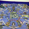 HERMES Carre90 Doll HELLO DOLLY Hello Dolly  Scarf silk purple