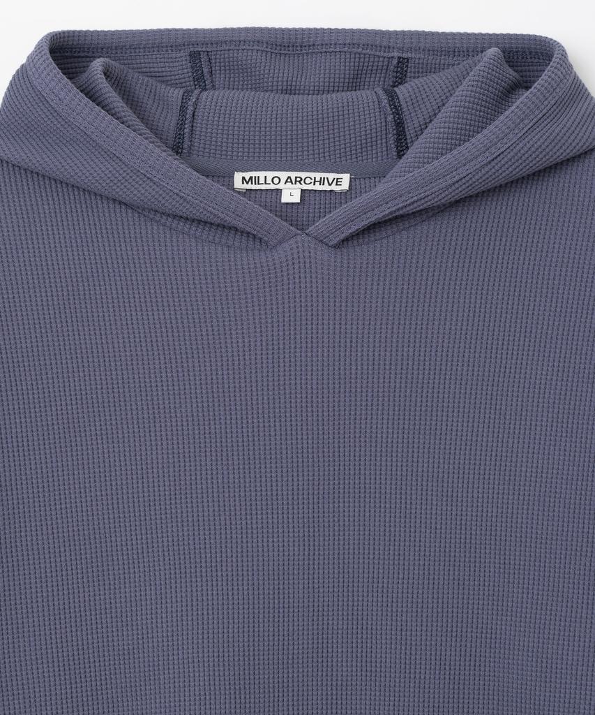 MILLO ARCHIVE Object Stitch Long Sleeve Hoodie [Ash Purple]