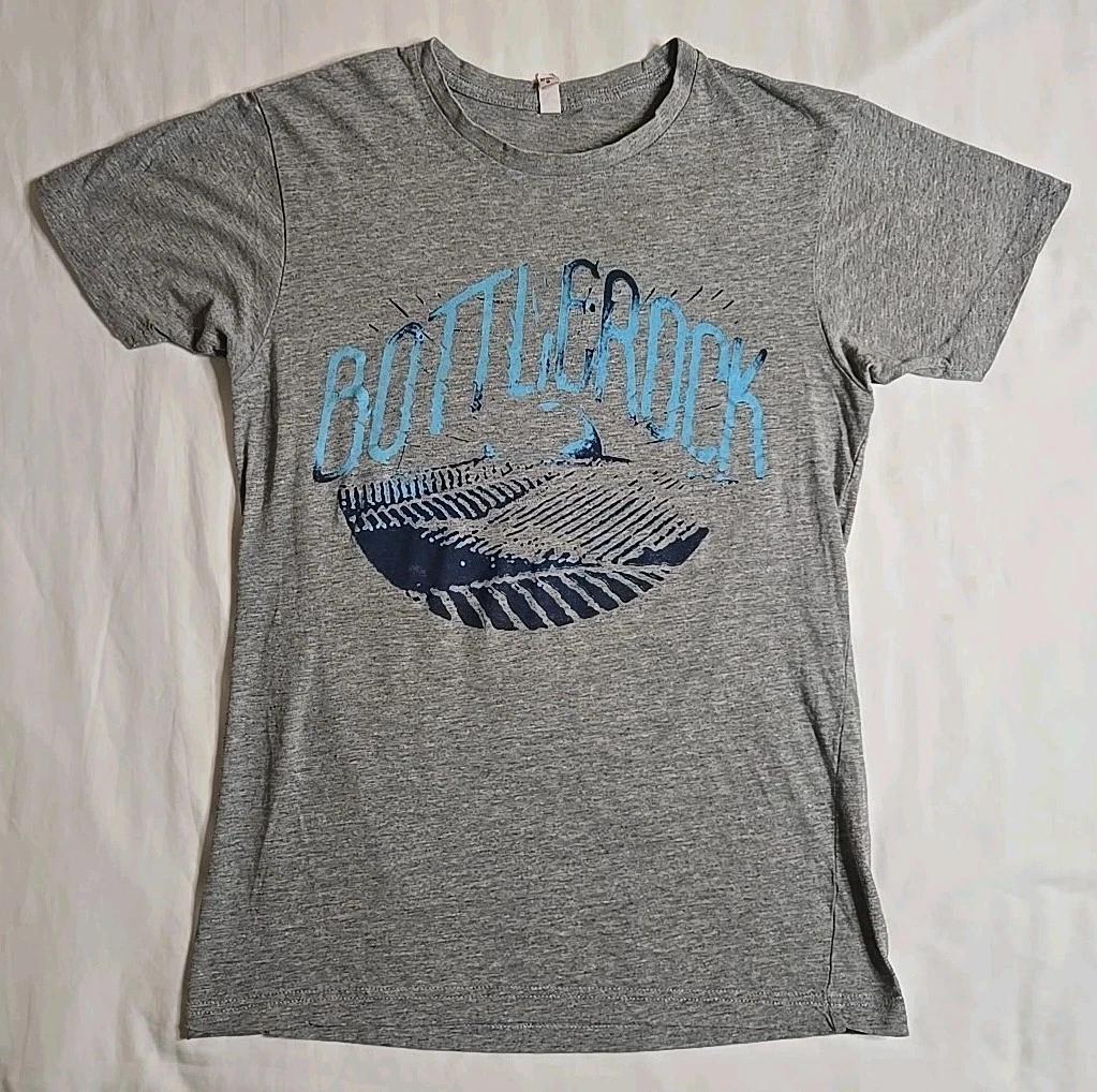 2023 Bottlerock Festival Napa CA Women s Concert T-Shirt Grey Size Small 3XL