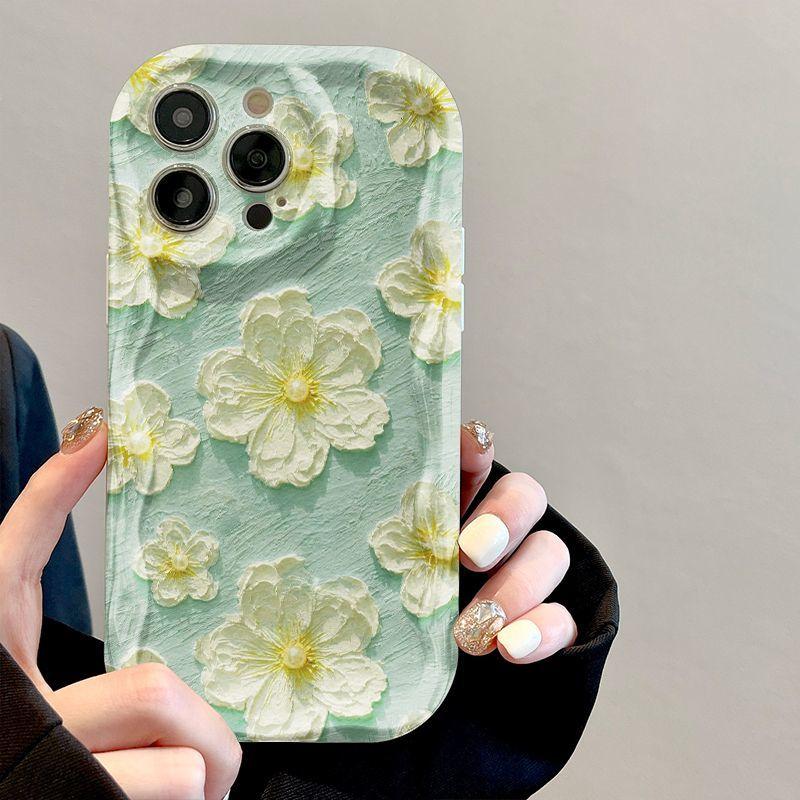 For Huawei Honor 400 200 Pro 90 Lite X9D X7D X9B X8C X8A X8B X7B X6A X6C X5C X6B X7A X5B X8 X5 Plus X9C Oil Painting Flower Case