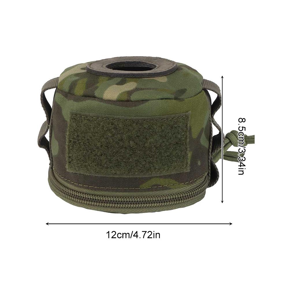 Vintage Gas Can Protective Cover Anti-Fall Portable Gas Fuel Cylinder Storage Bag Anti Collision Camping Accessories