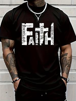 Retro Letter Graphic Printed Men's Luxury Cotton Short Sleeved T-shirt for Summer Unisex Men's and Women's Streetwear Trend