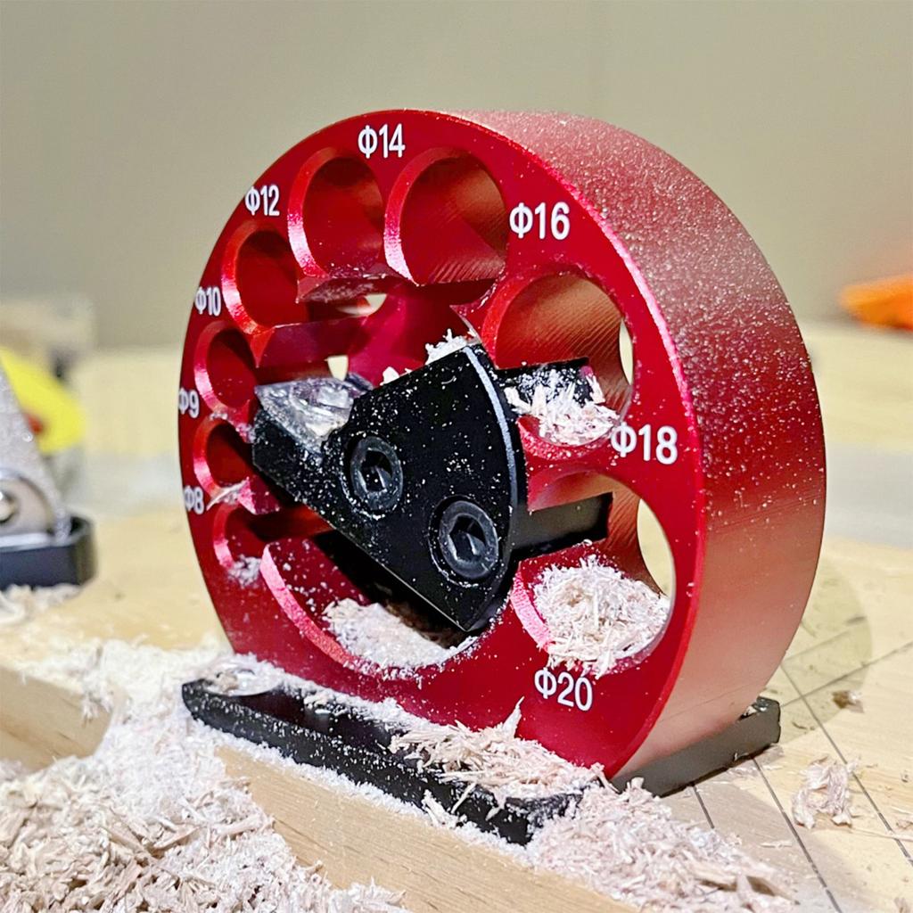 8 Loch Dübelherstellungslehre Einstellbar Elektrische Bohrmaschine Holz Dübelschneider Rundstab Hilfsdrehwerkzeug