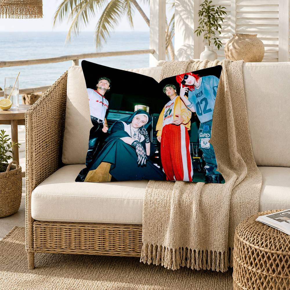 SOS SSeconds of SSummer Pillow Case for Sofa Living Room Home office Decor Protective Cover