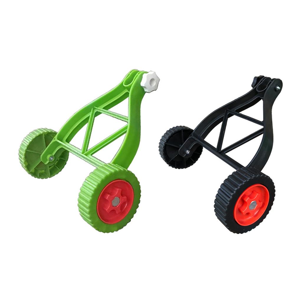 Adjustable Wheels Support Wheels Auxiliary Wheel Trimmer Attachment for Cordless Grass Trimmer for Comfortable Lawn Care