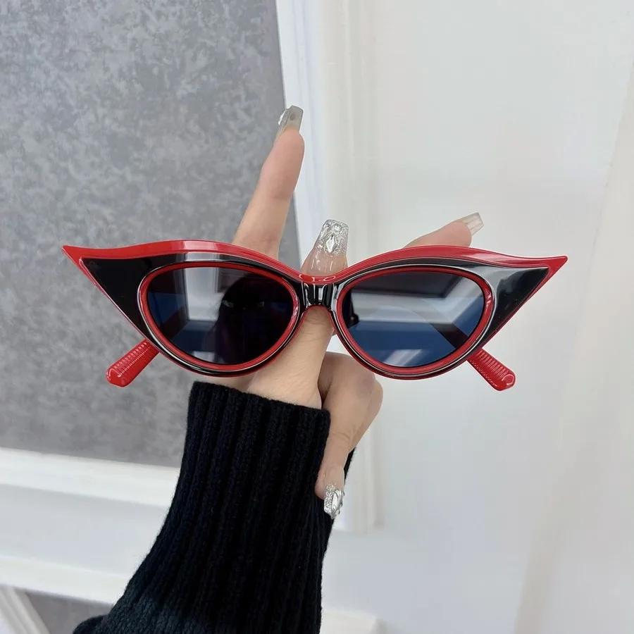 Fashion Cat Eye Sunglasses Women Men Brand Designer Luxurious Sun Glasses Female Outdoor Casual Travel