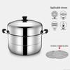WuTuo Rostfritt Stål Flerlagers Ångkokare