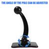 Car Phone Holder 17mm Ball Head Base 180 Degree Rotation Dashboard Mount Bracket for IPhone14 13 Xiaomi Samsung Tools Universal