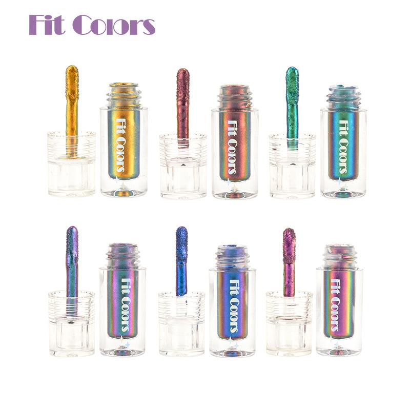 Chameleon Liquid Eyeshadow Stick, Color Gradient Monochromatic High Pigmented Liquid Eyeshadow Stick Makeup