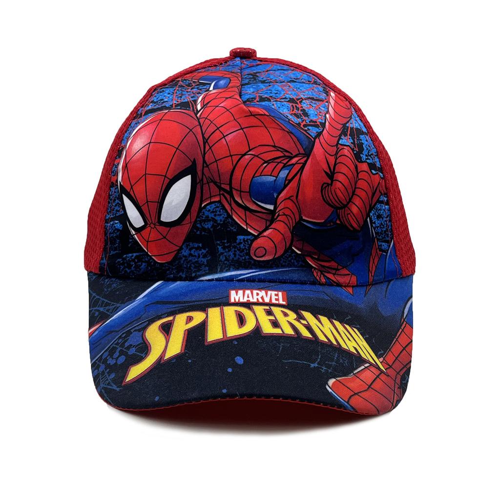 New Spider Cartoon Peripheral Printing Children's Baseball Cap Wide Brim Spring and Summer Cartoon Sun Hat