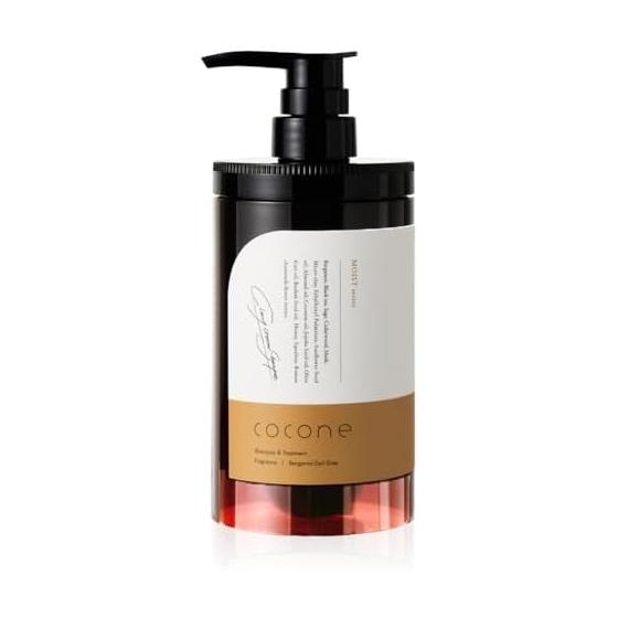 cocone Cocone Clay Cream Shampoo for the ultimate lustrous hair [Cream Shampoo Repair Moisturizing] Hagukumi Plus 1 bottle (Earl Gray Bergamot)