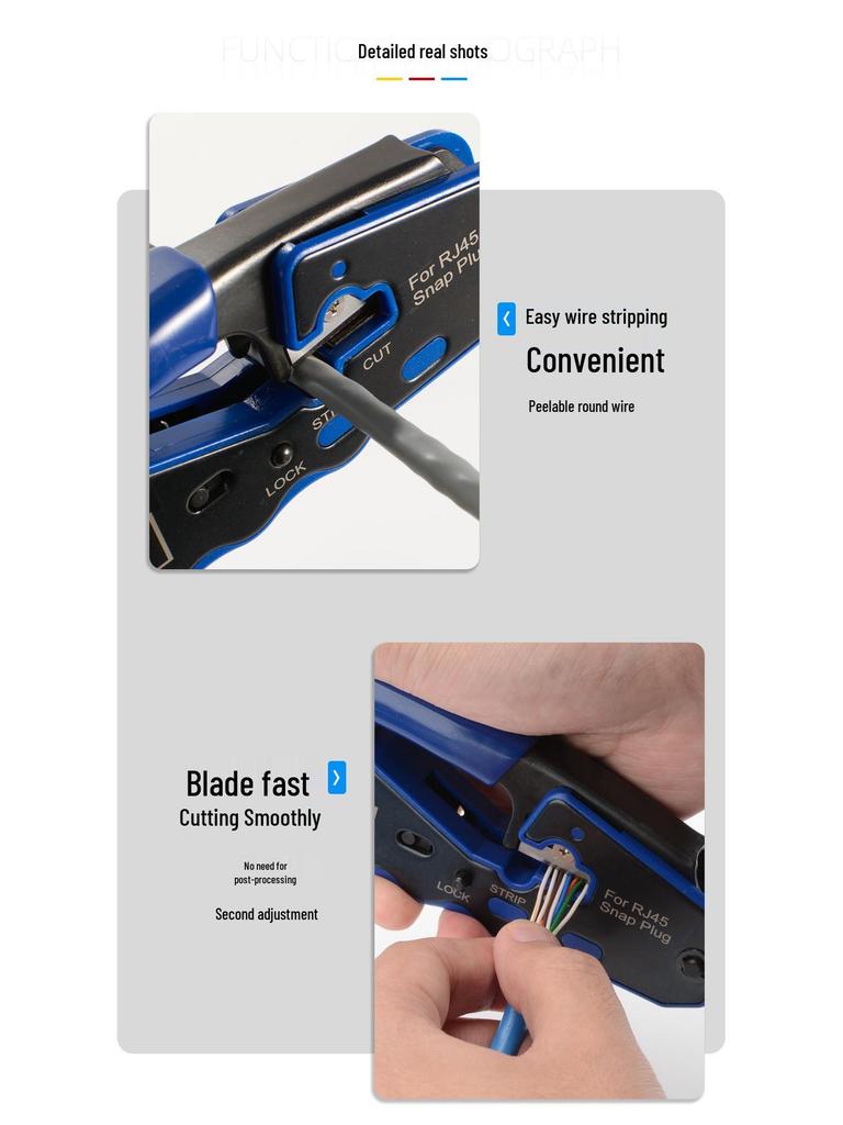 Ajiman CAT6 Punch-Down Network Cable Pliers Tool Set