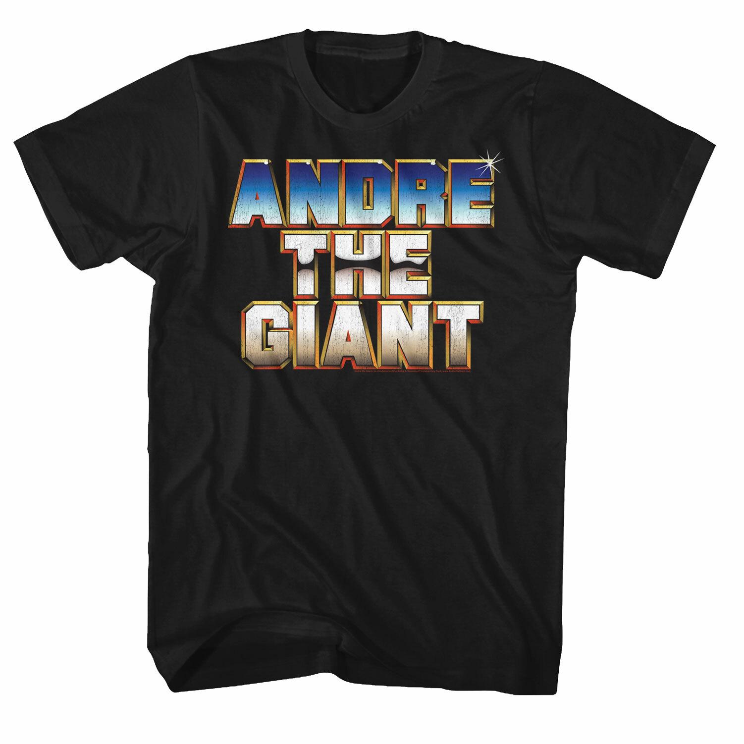 Andre The Giant Big Letter Name WWE Wrestling Legend Men T Shirt XXL