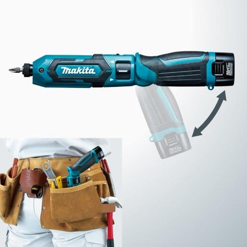 Makita Small Rechargeable Pen Impact Driver 7.2V1.5Ah with Battery, Charger, and Aluminum Case TD022DSHXO