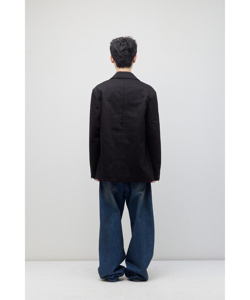 HATCHINGROOM Pea Coat Black
