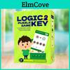 Logic Key Puzzle Game For Kids With Educational Paper Material And Progressive Difficulty