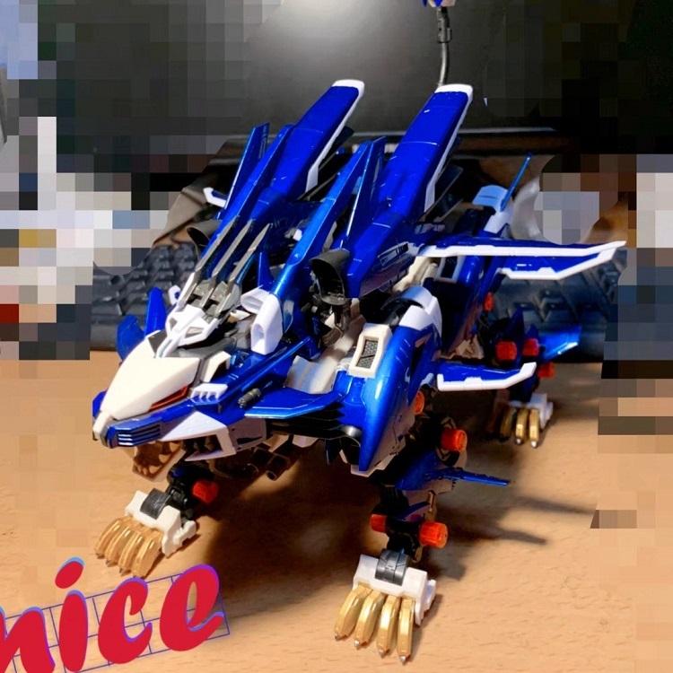 BT Building Blocks RZ-041 Blue Liger Zero Jager 1:72 Scale Full Action Plastic Kit Assemble Model Christmas Gifts For Children