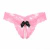 Sexy G-spot Temptation Ngerie, Vibration Free and Sexy Open Style Crotch Pearl Lace Underwear Sissy Panties Thongs Women Sexy
