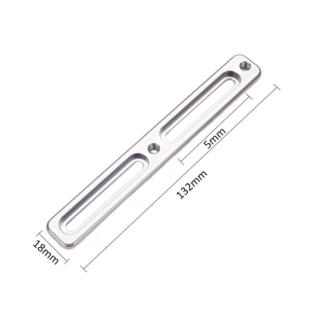 Bottle Cage Extension Adapter Aluminum Alloy Bicycle Bottle Holder Adapter Lightweight Kettle Holder Tyre Pump Mounting Base