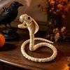 Decoración Duradera de Esqueleto de Halloween Esqueleto de Animal, Pez Pájaro Araña Serpiente Gato Realista Modelo de Calavera Reutilizable para Fiesta, Casa Embrujada, Escena de Cementerio