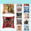 Vibrant One Piece Cartoon Cushion Cover For Sofa And Home Decor With Soft Texture
