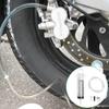 Brake Bleed Kit, Hydraulic Disc Clutches Bleeding Kit 100ML Syringe 50Cm Hose Oil Fluid Extractor Bleeder Tool Universal For Motorcycle Motorbikes