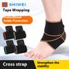 Ultra-Thin Ankle Support Sleeve with Silicone Strap Professional Sprain Protection for Recovery