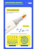 STA Soft-Tip Oil-Based Dual Alcohol Markers, Fade-Resistant, Quick-Drying, Stackable, 168 Colors.