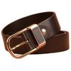 Men's PU Vintage Pin Buckle Leather Belt - Casual & Business Versatile Accessory for Jeans