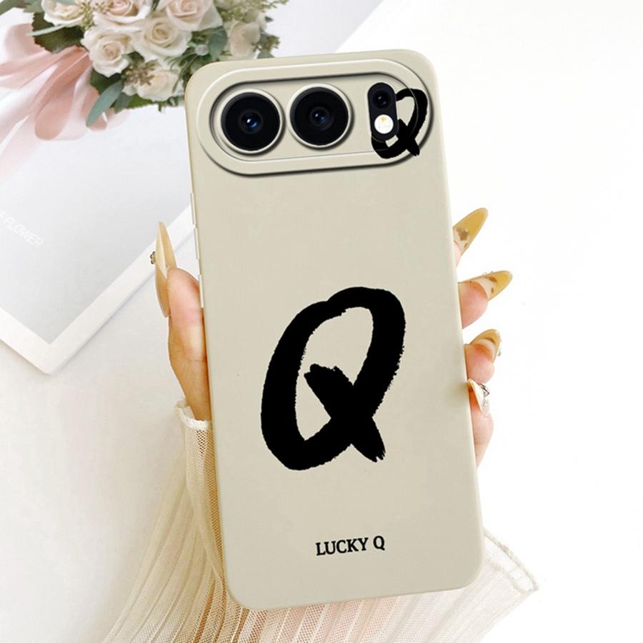 For Honor 500 Pro Case Honor500 Cover Lucky A-Z Letters Soft Silicone Coque Phone Case For Honor 500Pro MEP-AN00 Cases