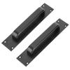 2Pcs Set Aluminum Alloy Door Pull Handle Hardware Accessory for Balcony Sliding Door Wood Door