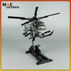 WW II Military Series New MH-6 Little Bird Helicopters With Soldies MOC Building Blocks Airplane Display Stand Bricks Toys Gifts